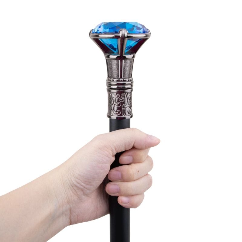 Canne de Marche Diamant Bleu