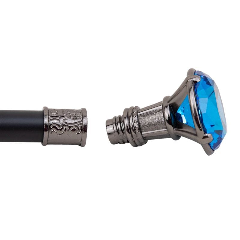Canne de Marche Diamant Bleu