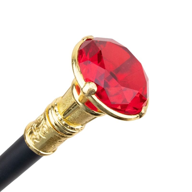 Canne de Marche Diamant Rouge